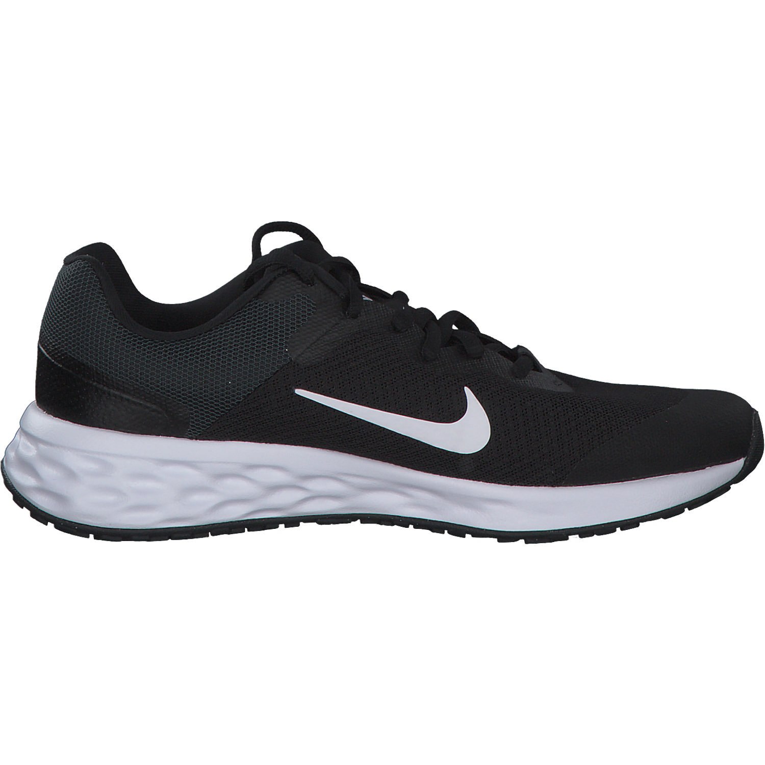 Nike Revolution 6 DD1096 M, Sneakers Low, Kinder, black/white-dk smoke grey