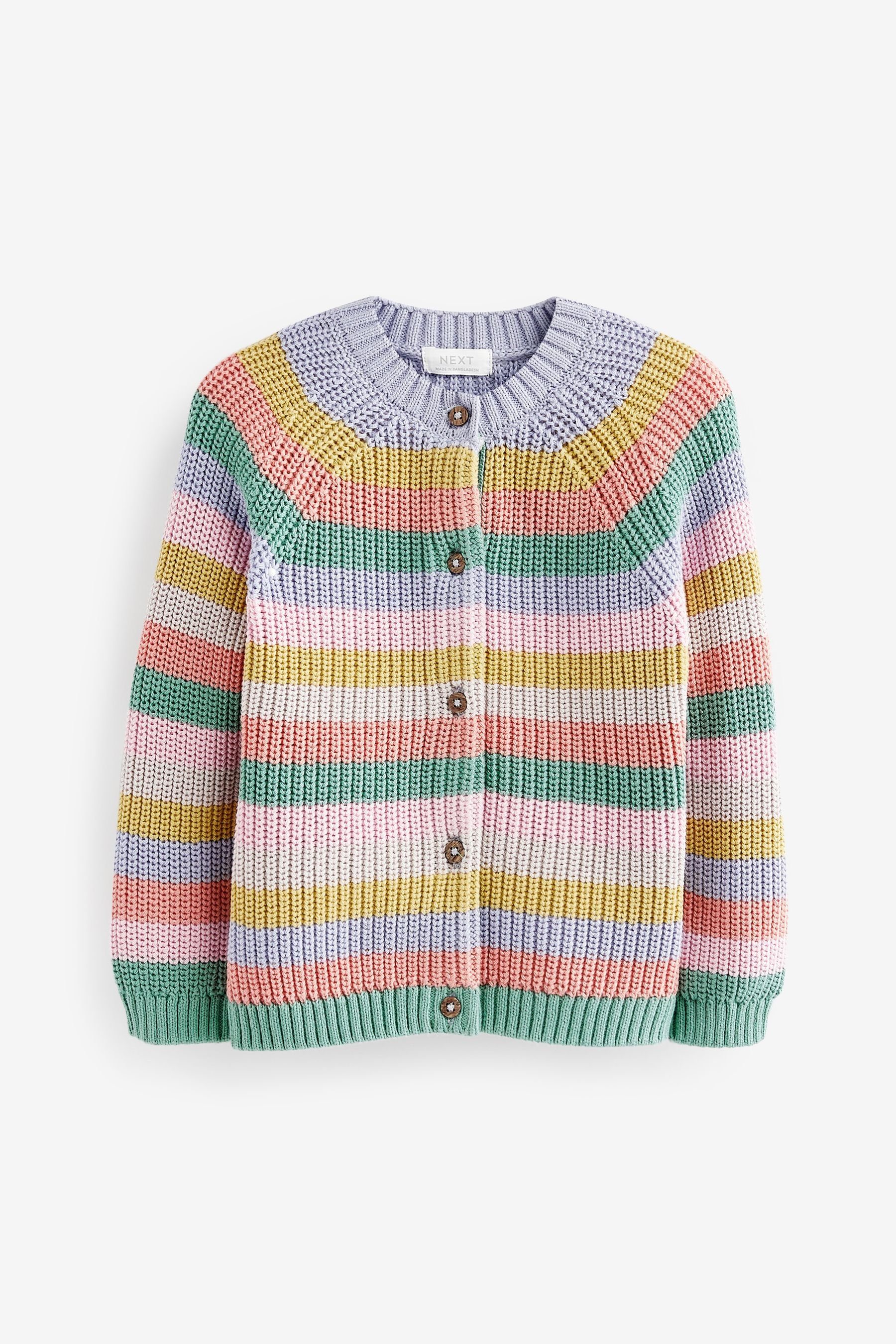 Next Strickjacke Strickjacke mit Streifen (1-tlg)