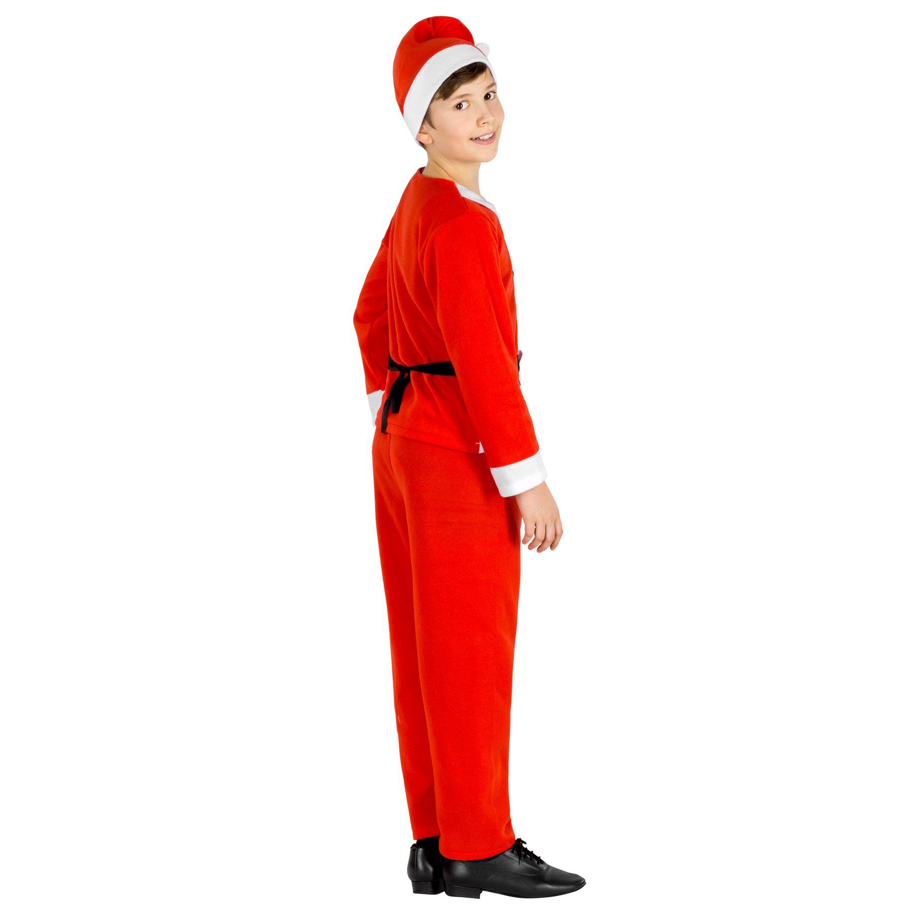 dressforfun Engel-Kostüm Jungenkostüm kleiner Weihnachtsmann