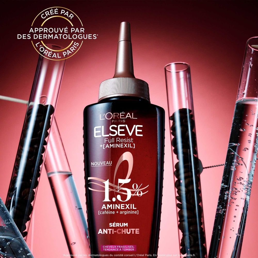 L'Oréal Paris Elseve Full Resist Routine de soins capillaires enrichi enAminexil pour les cheveux fragilisés