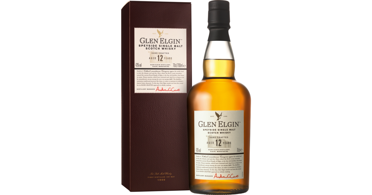 Glen Elgin 12 Years Single Malt Scotch Whisky