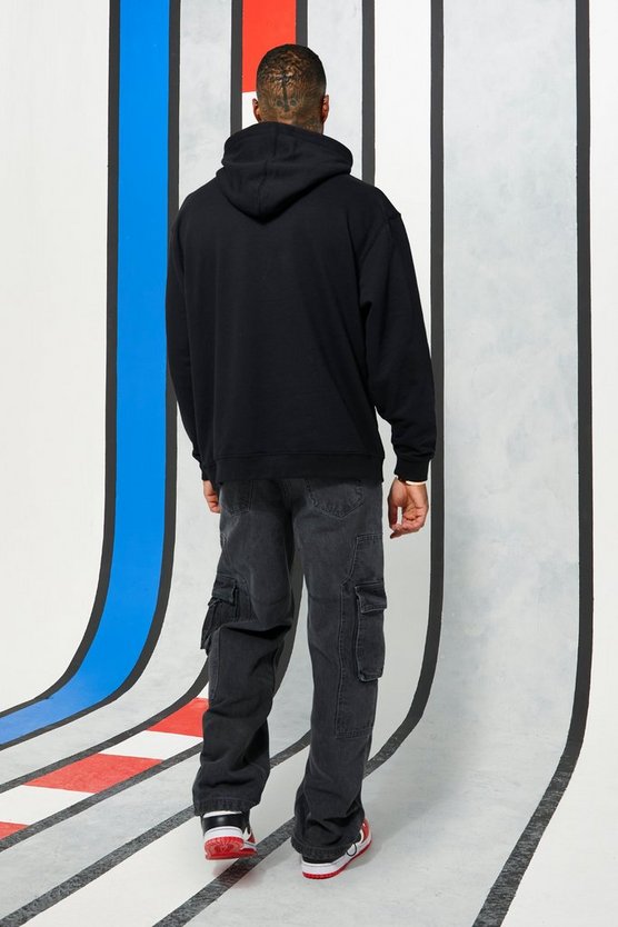 Oversize Hoodie mit Print