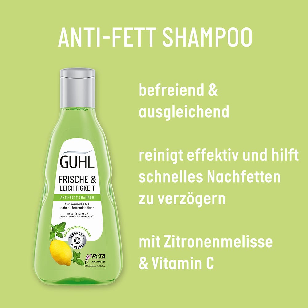 Guhl Frische & Leichtigkeit Anti-Fett Shampoo 250 ml