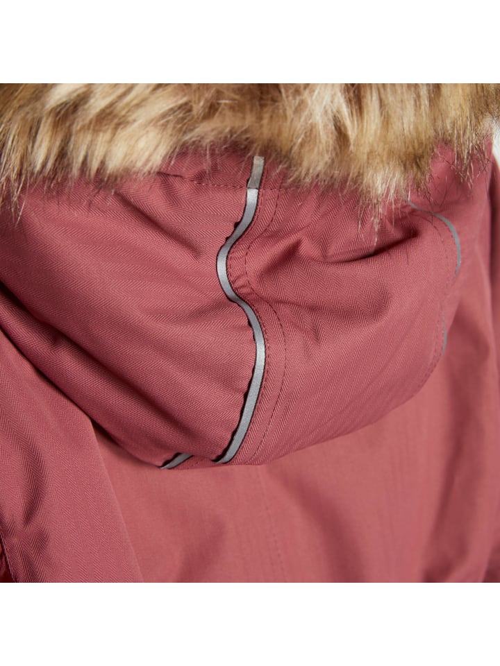 Minymo Schneeoverall 162145 Schneeanzug mit Kapuze und Fußschlafen in Rosa günstig kaufen