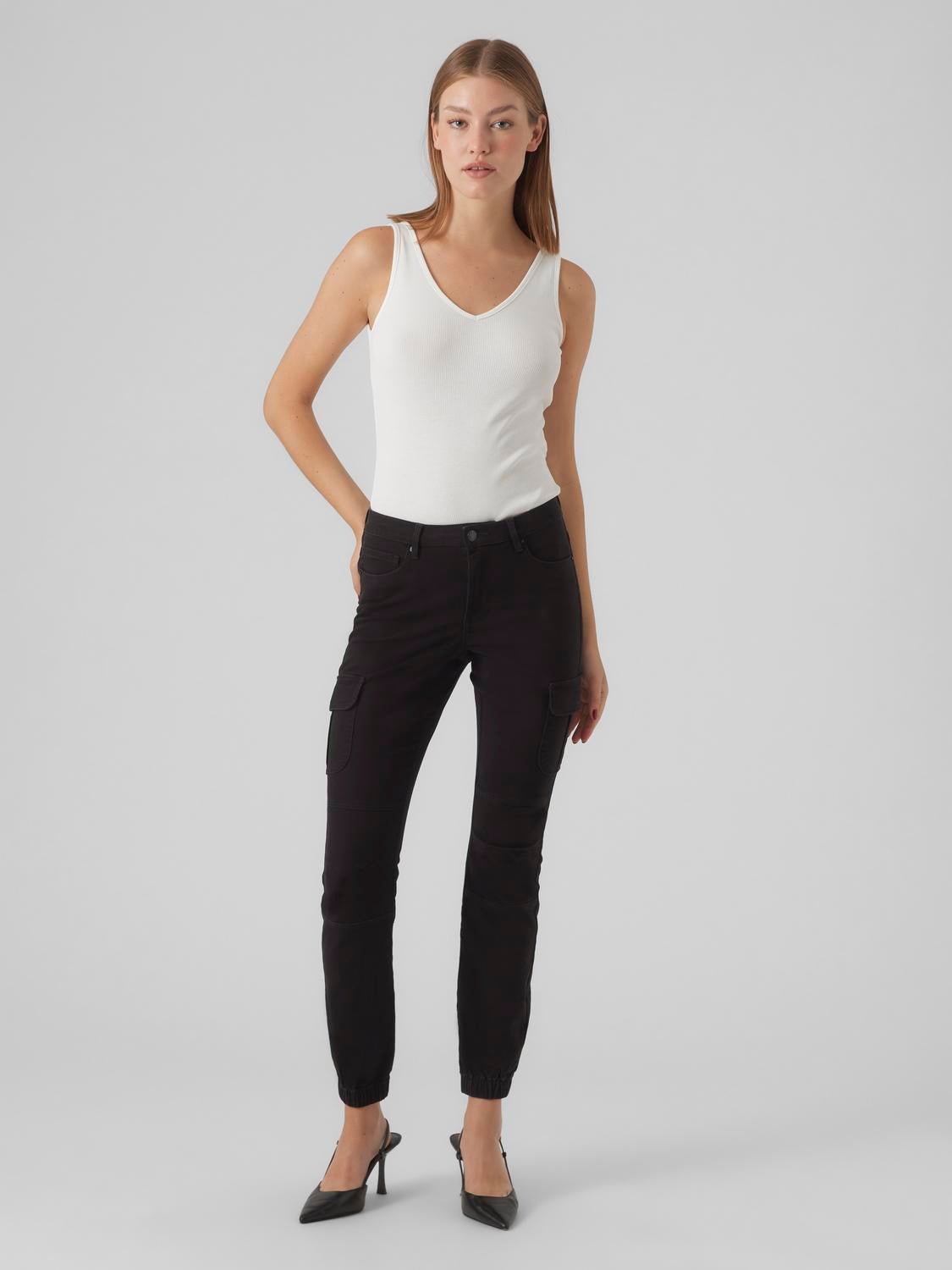 VMIVY Mid Rise Cargohose