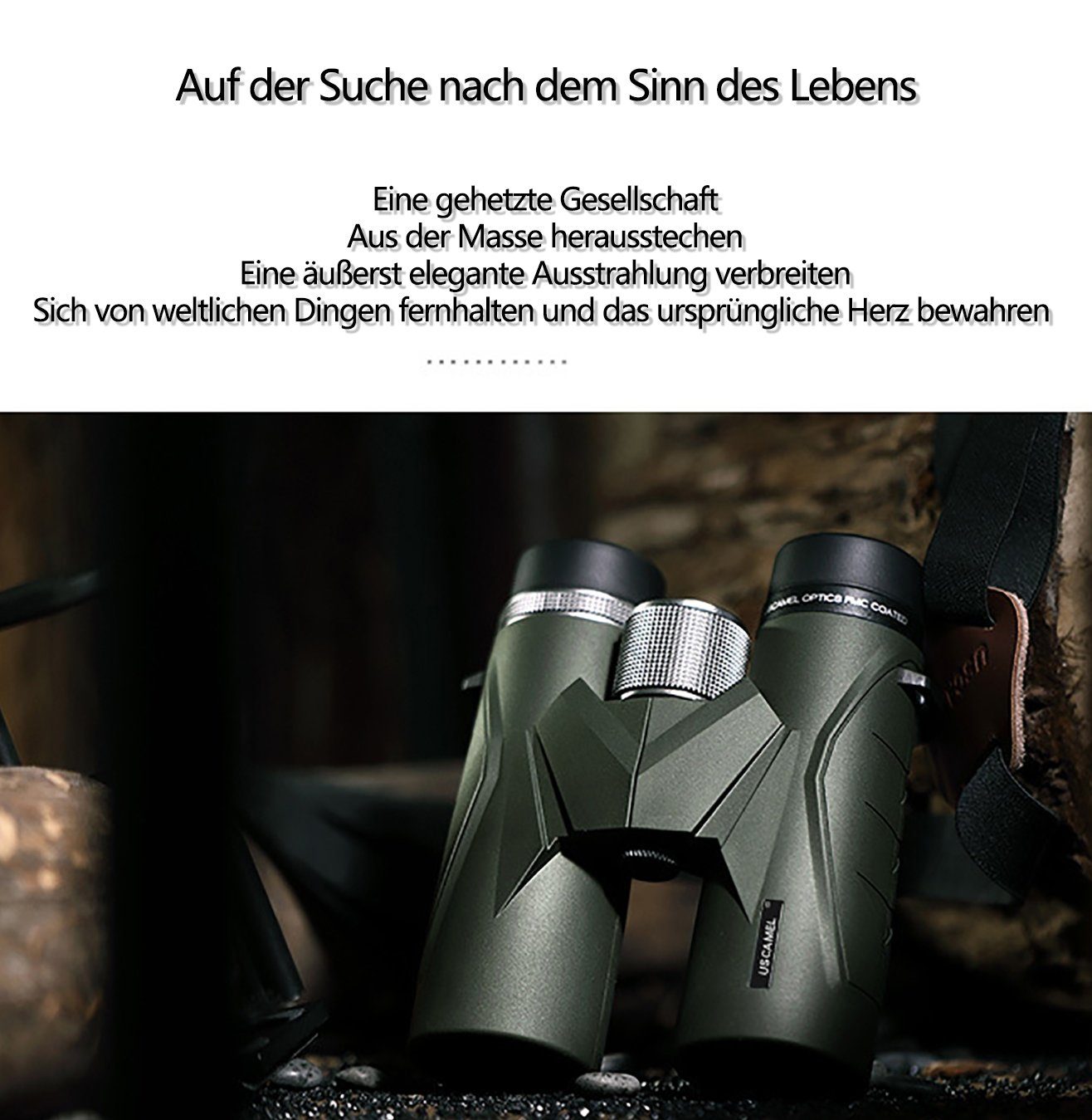 OKA Das perfekte Geschenk für kleine Abenteurer - Superweitwinkel Fernglas Fernrohr (für Vogelbeobachtung, 8x42 und 10x42 erhältlich)