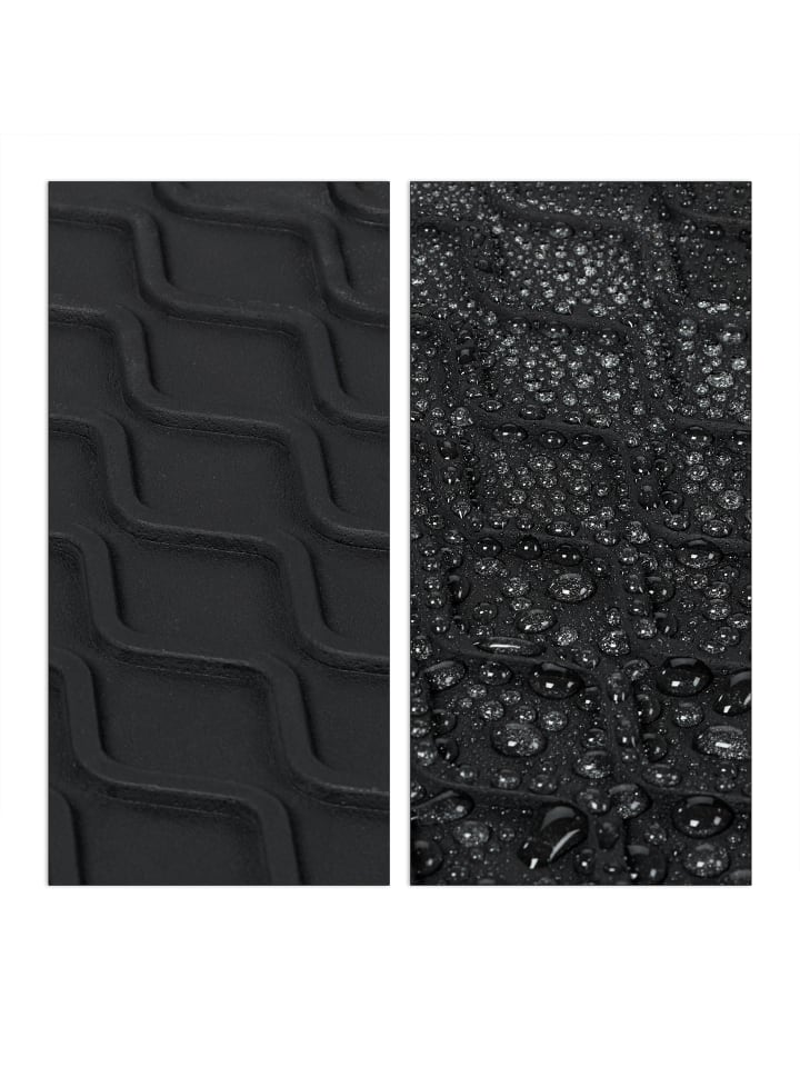 relaxdays Schuhabtropfschale in Schwarz - (B)60x (H)3 x (T)40 cm günstig kaufen onesize