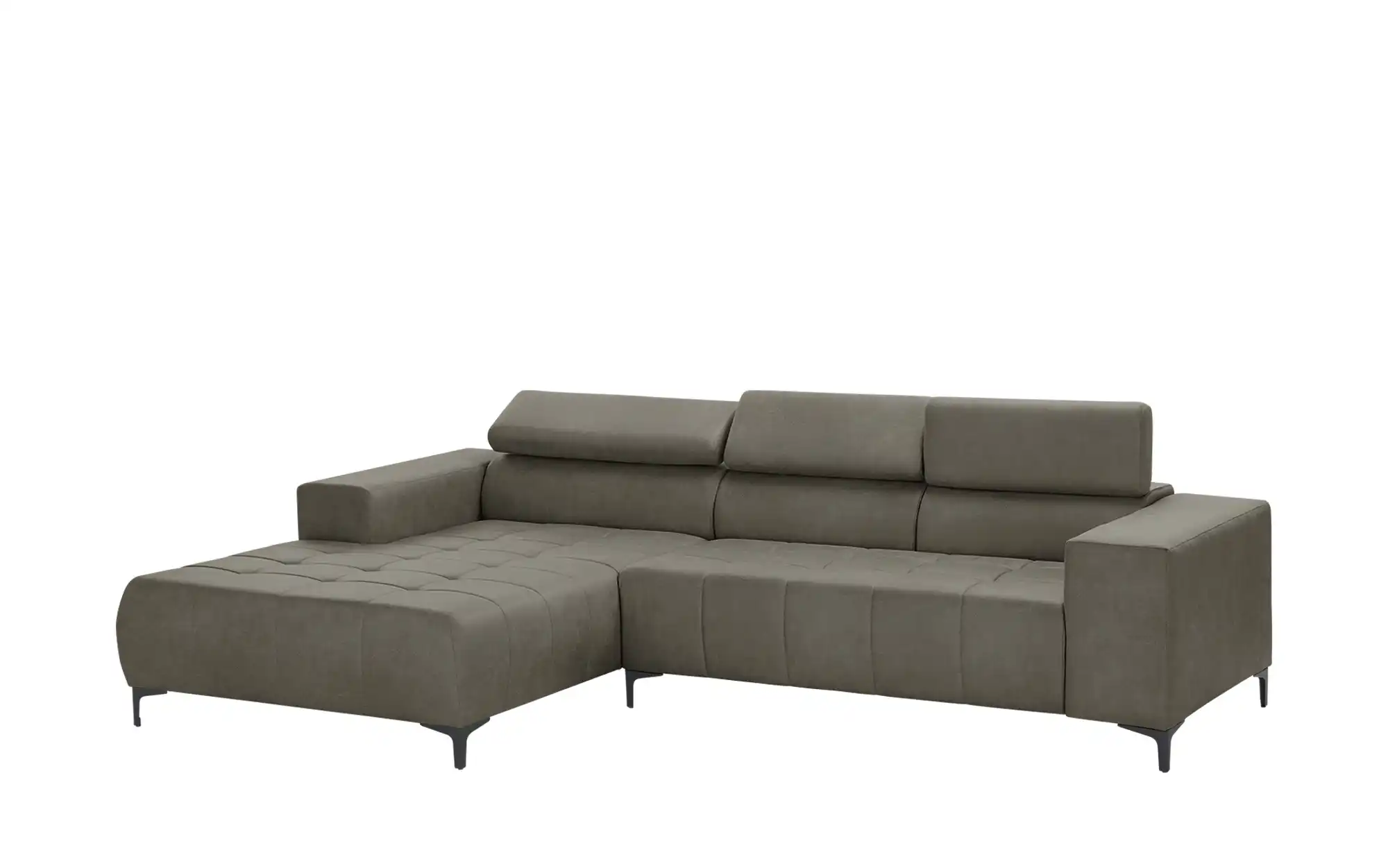 Twist Ecksofa aus Mikrofaser Caro