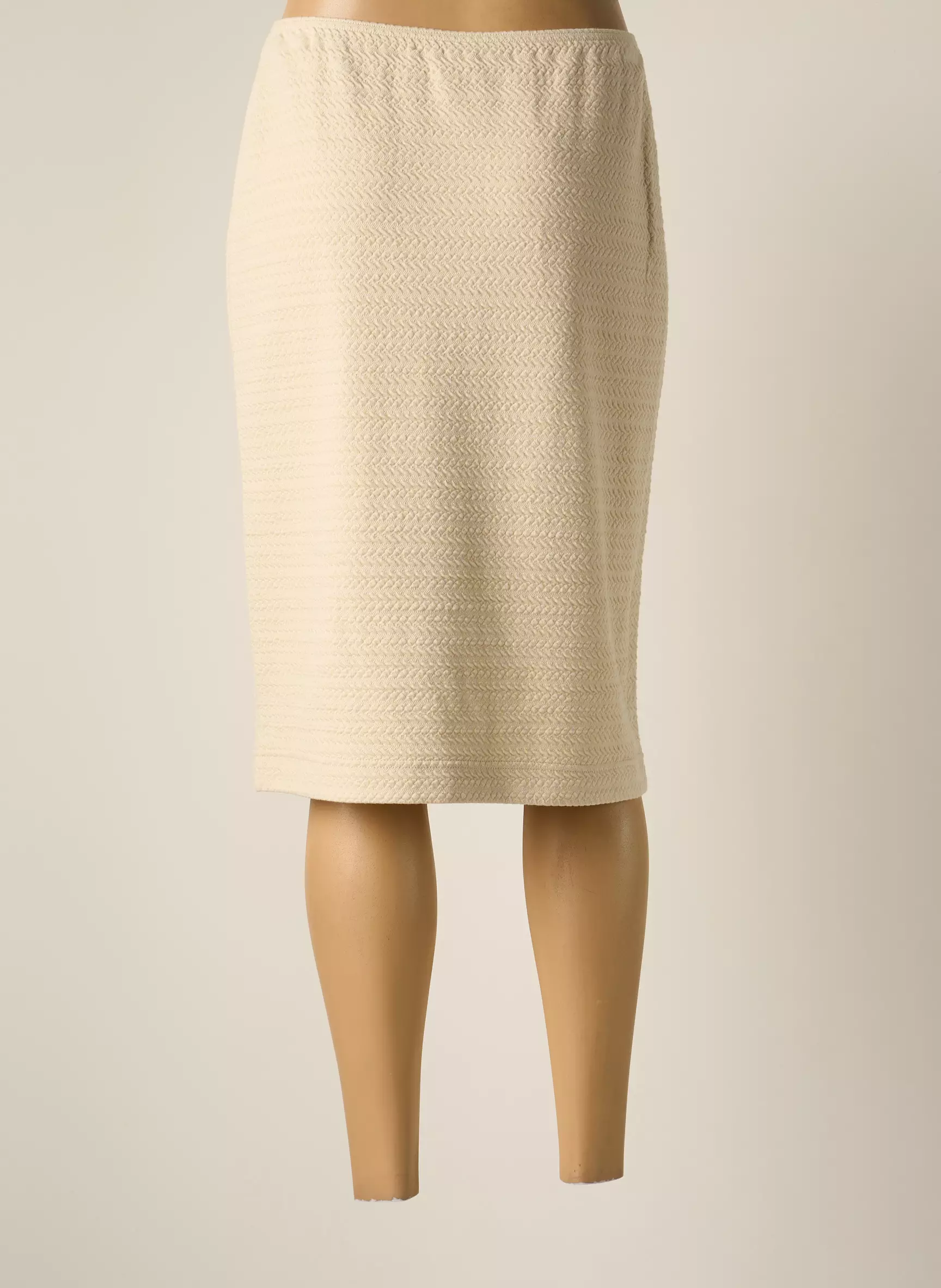 Sommermann Jupes Mi Longues Femme couleur beige
