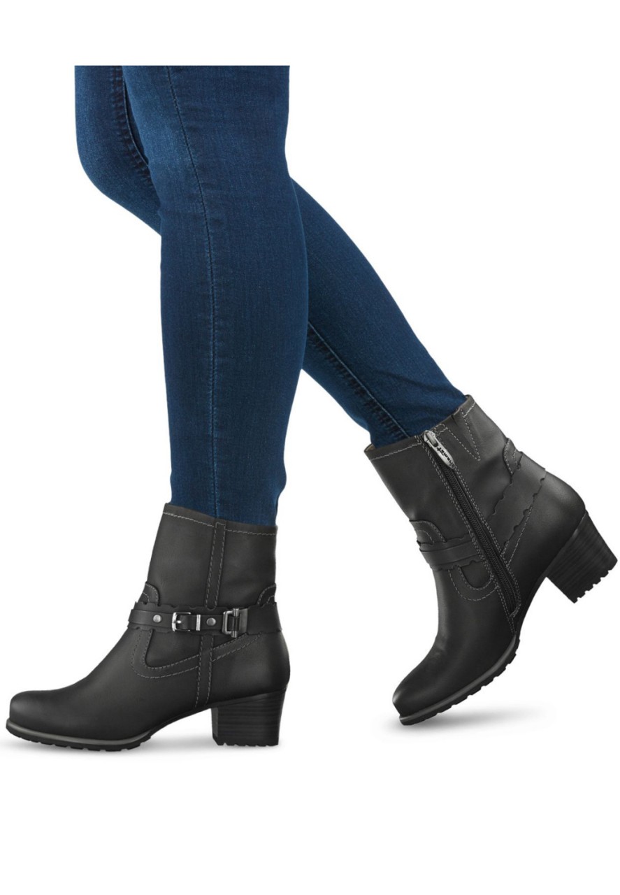TAMARIS Stiefeletten schwarz