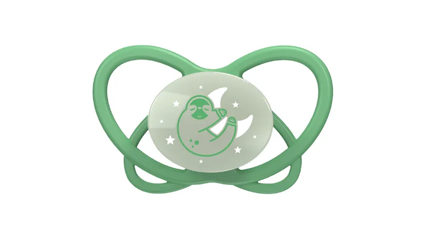 nip®Schnuller My Butterfly Night Green Silikon Größe 2 (5-18 Monate)
