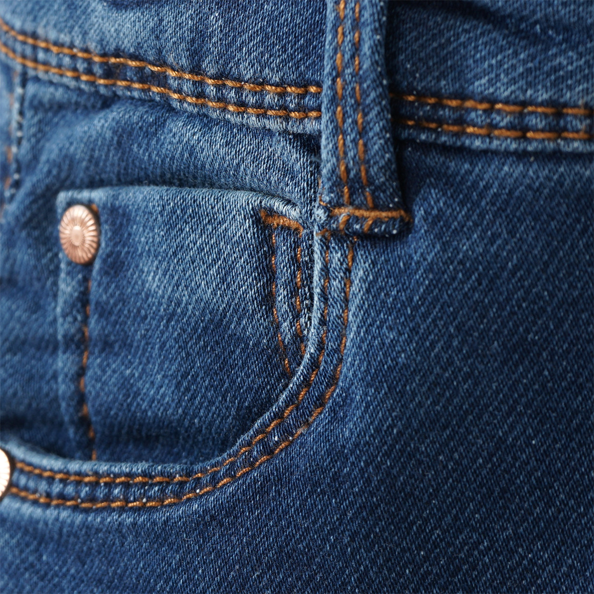 Mädchen Skinny-Jeans mit Used-Waschung