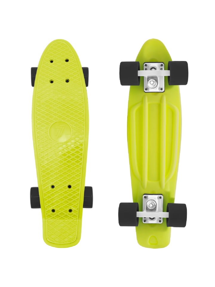 COFI 1453 7-Brand Pennyboard BLACK LEMON ABEC-7 Lager, Polypropylen in Grün günstig kaufen 55 cm