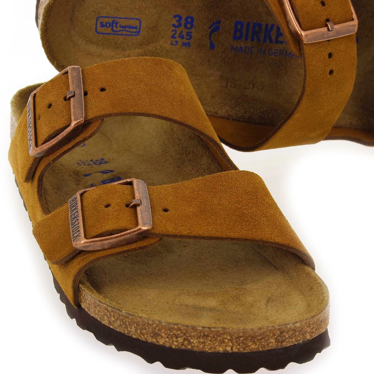Birkenstock  ARIZONA - Camel velours