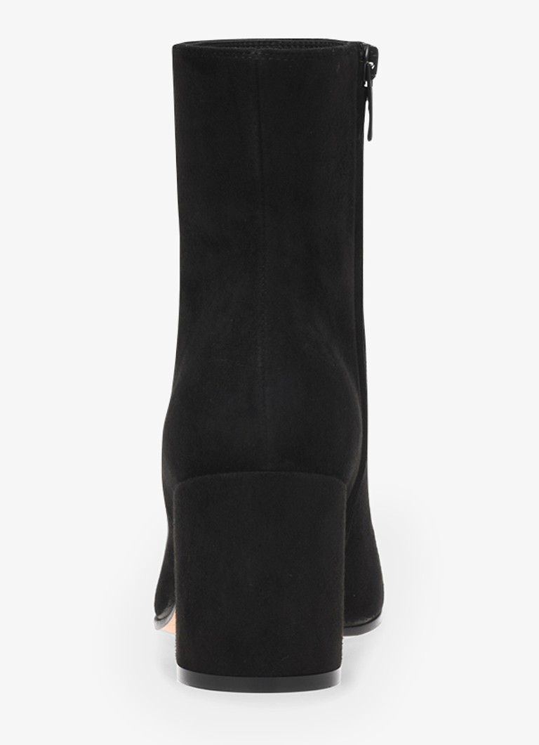 Cizma Joelle de Gianvito Rossi din piele intoarsa