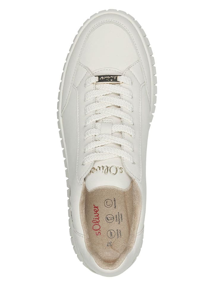 s.Oliver Sneakers in Creme günstig kaufen