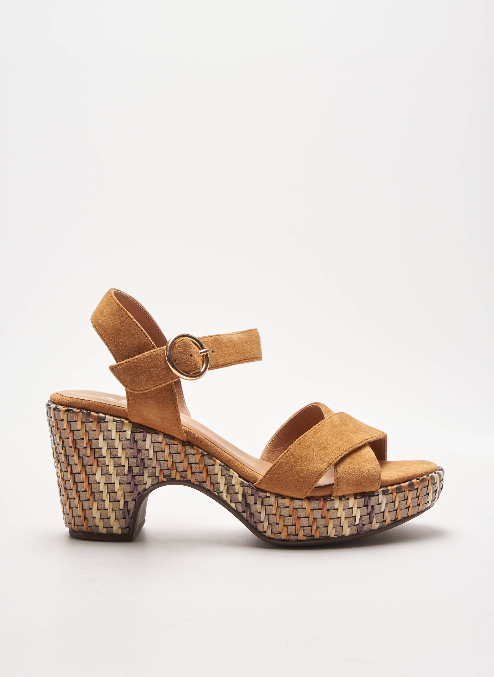 Adige Sandales Nu Pieds Femme couleur marron