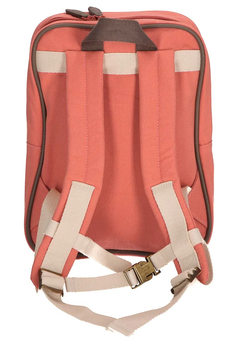 Kindergarten Rucksack Eichhörnchen Enna in hellrot, 6,5L