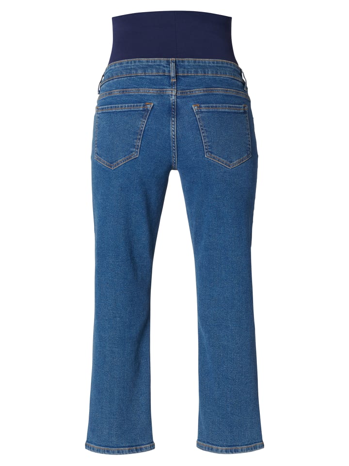 Noppies Straight Umstandsjeans Hawa in Medium Blue Wash günstig kaufen