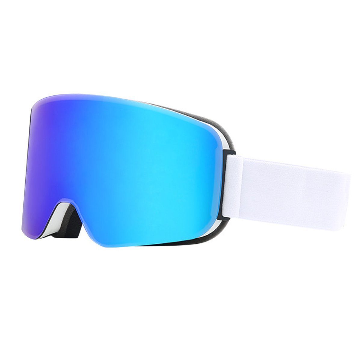 JedBesetzt Snowboardbrille Skibrille Snowboard Brille für Damen und Herren - Verspiegelt