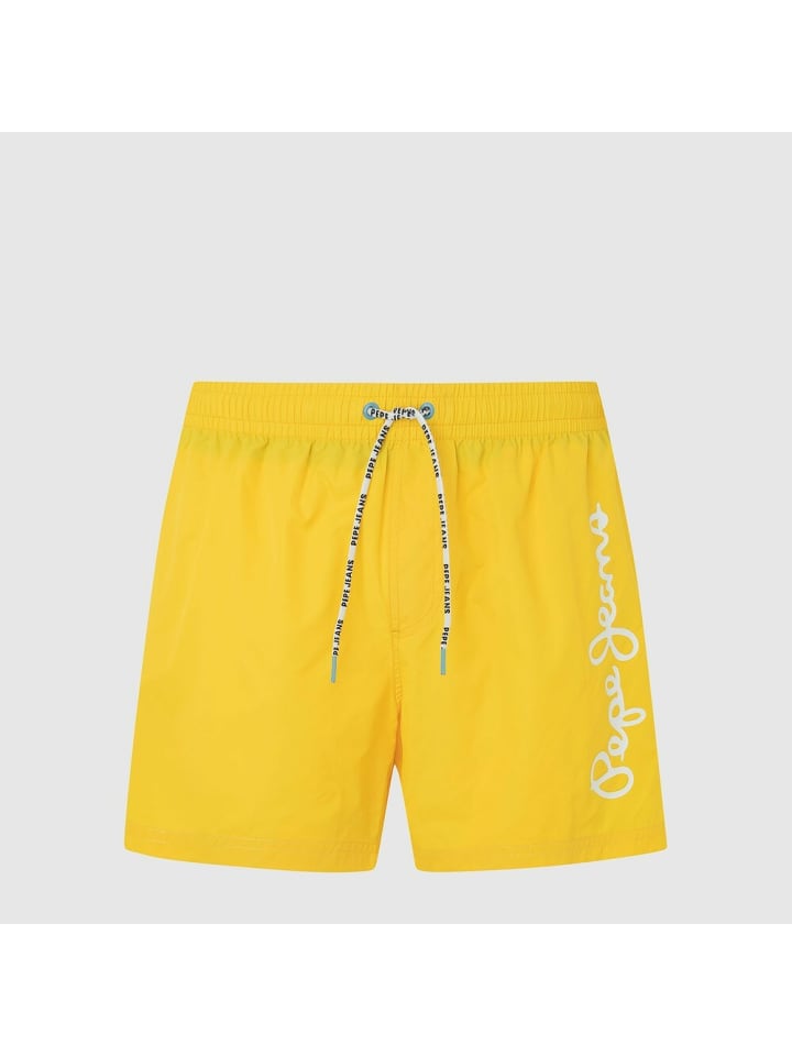 Pepe Jeans Badeshorts in Gelb günstig kaufen