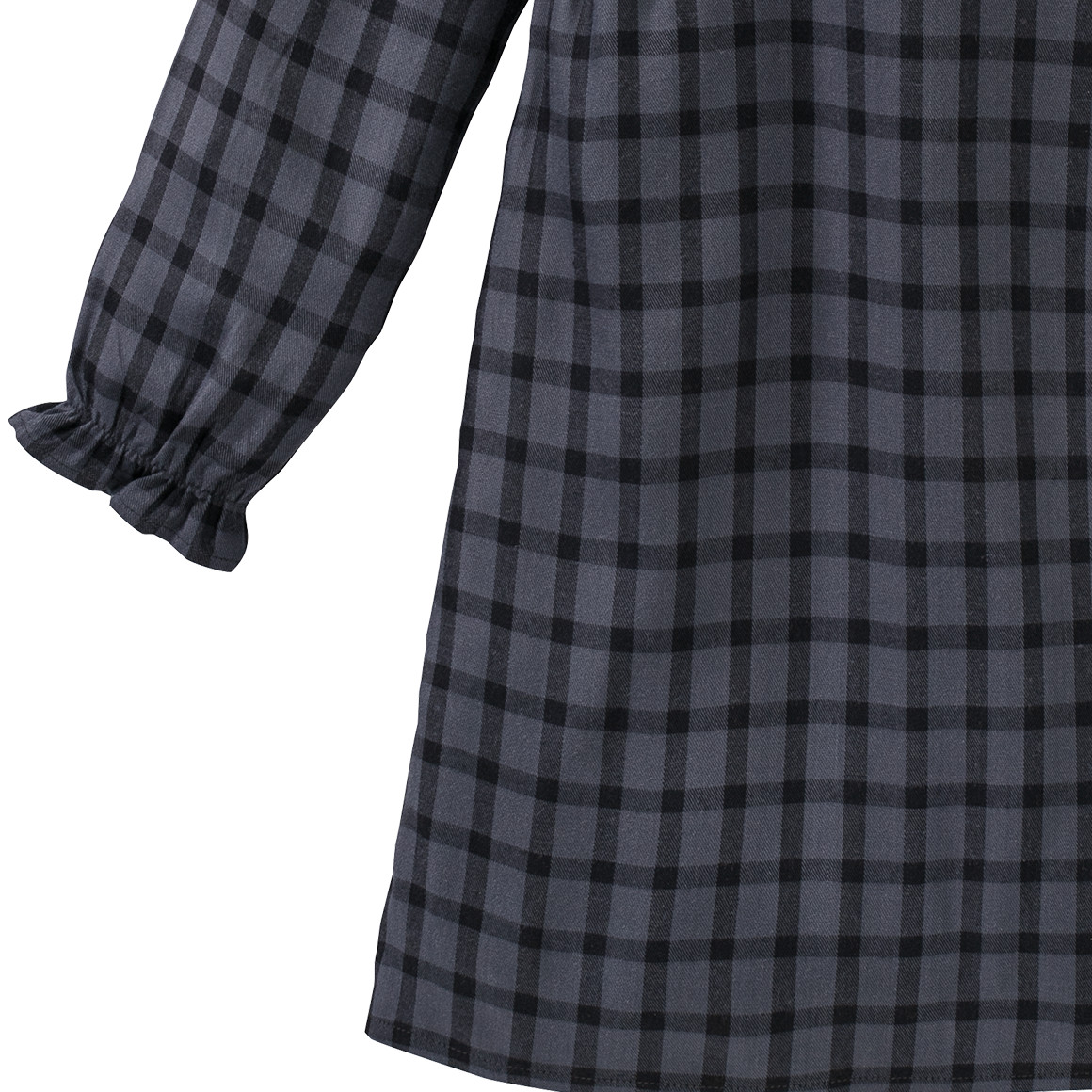 Mädchen Kleid mit Karo-Muster