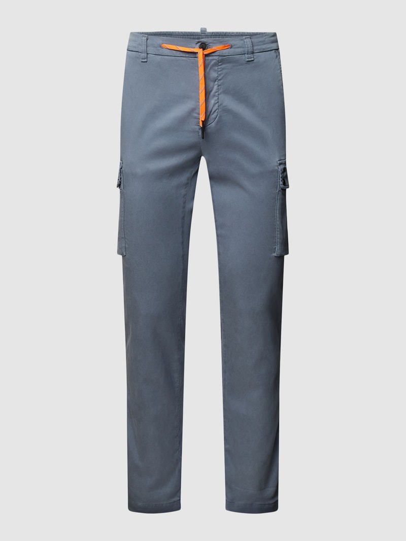 Hose mit Cargotaschen Modell 'Chile' in blau