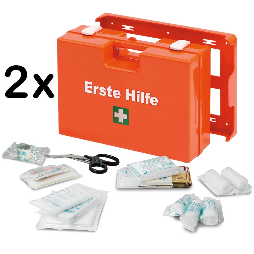 BRB Erste-Hilfe-Koffer nach DIN 13157 (2er Set)