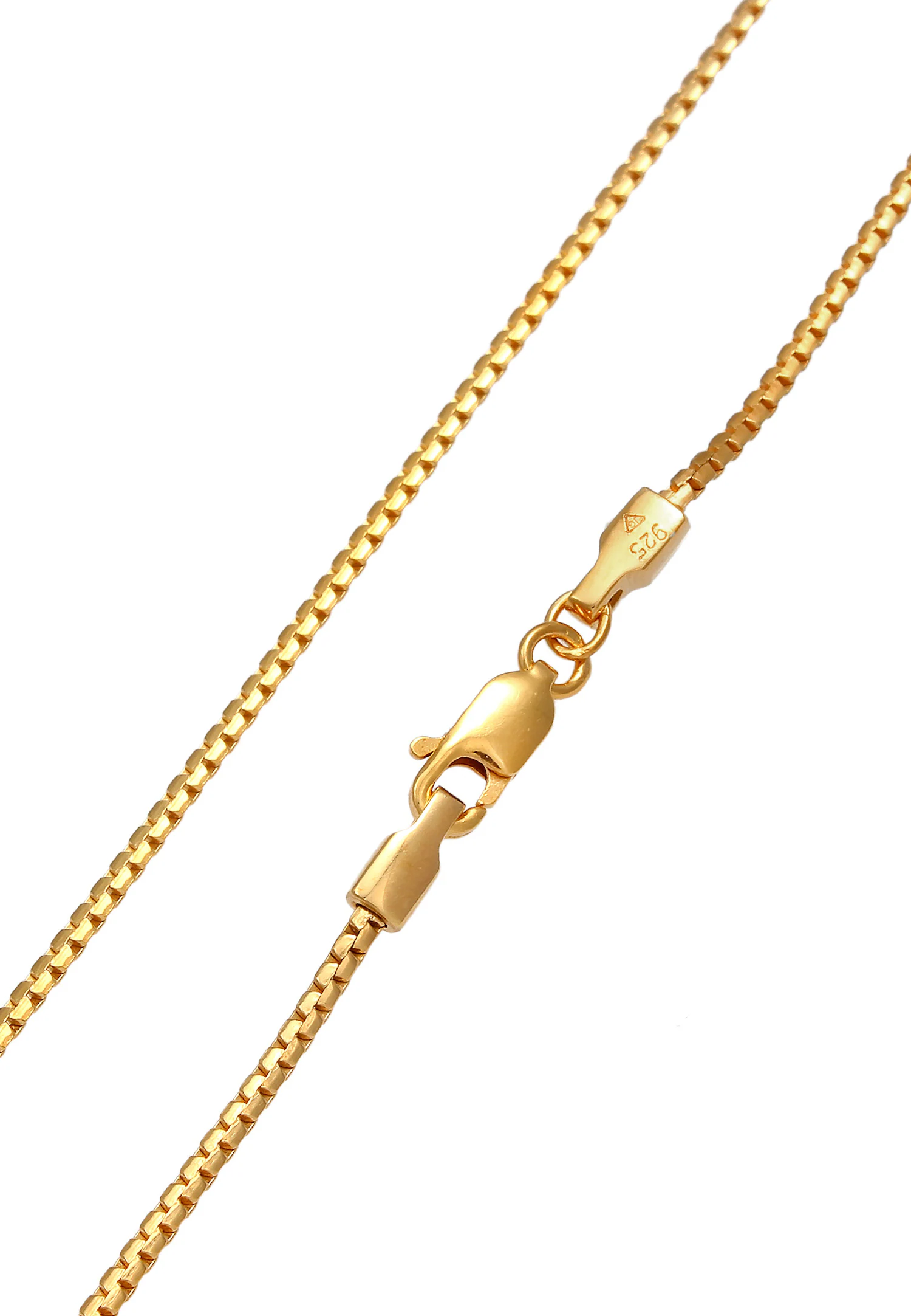 Elli Venetian Necklace for Women, Basic Minimal, Rounded, 925 Sterling Silver