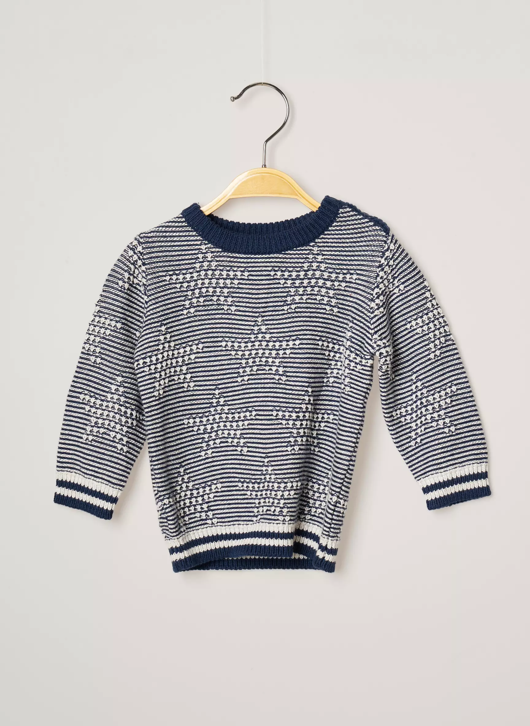 3 Pommes Pulls Garcon couleur bleu