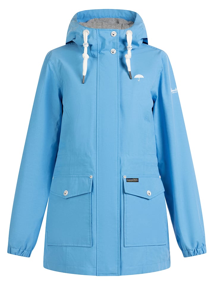 Schmuddelwedda Regenjacke in Hellblau günstig kaufen