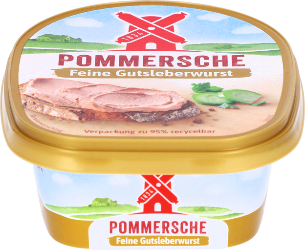 Rügenwalder Mühle Pommersche Gutsleberwurst fein