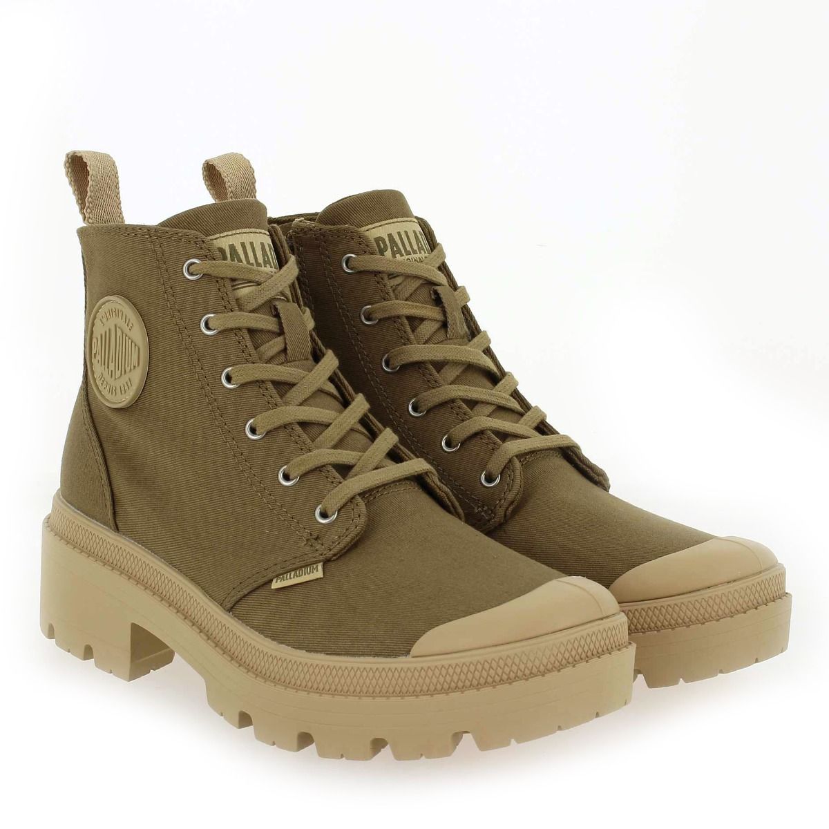 Palladium  PALABASE TWILL - Kaki