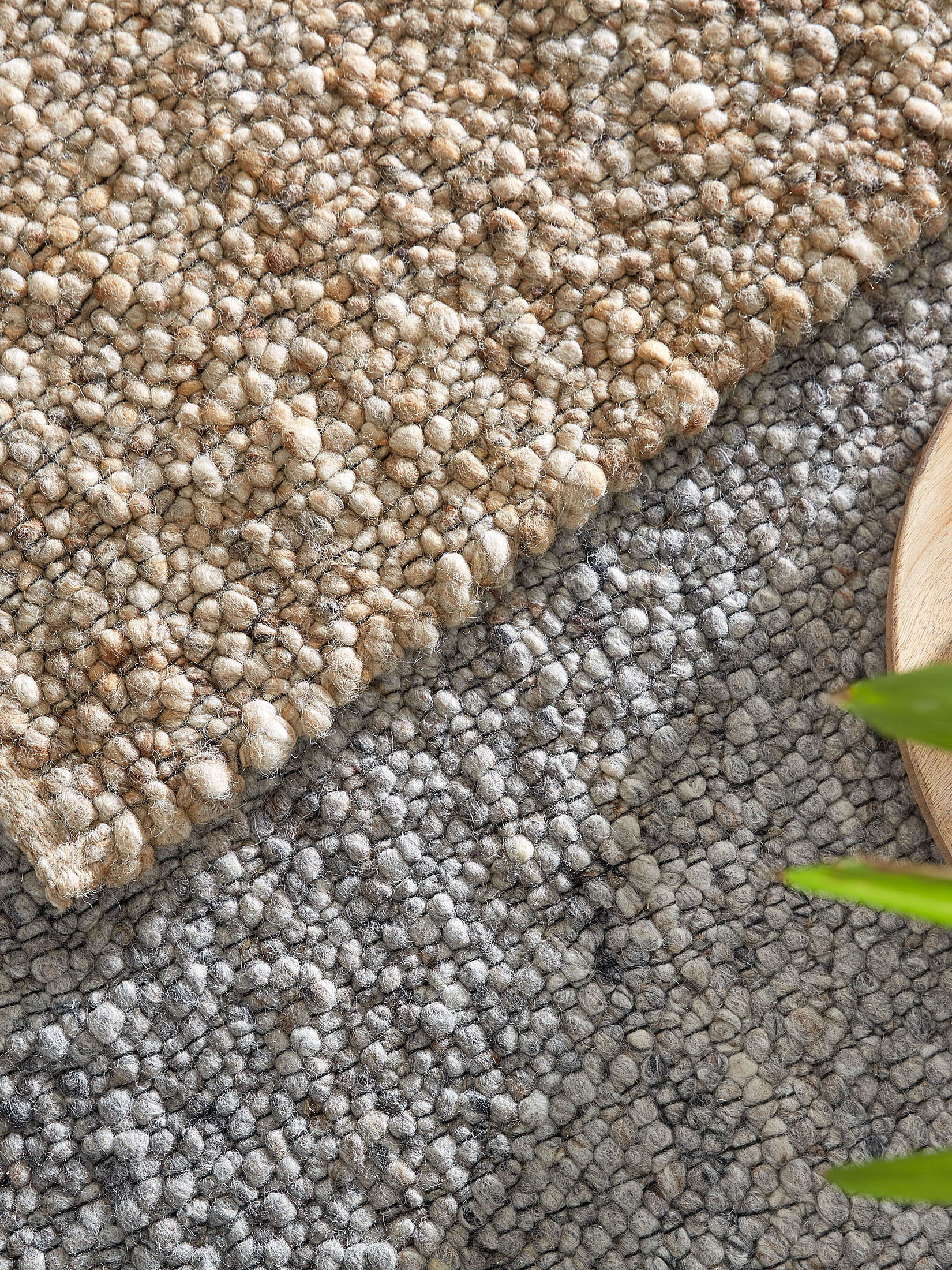 Hillsand Woll-Teppich, Loft Grey