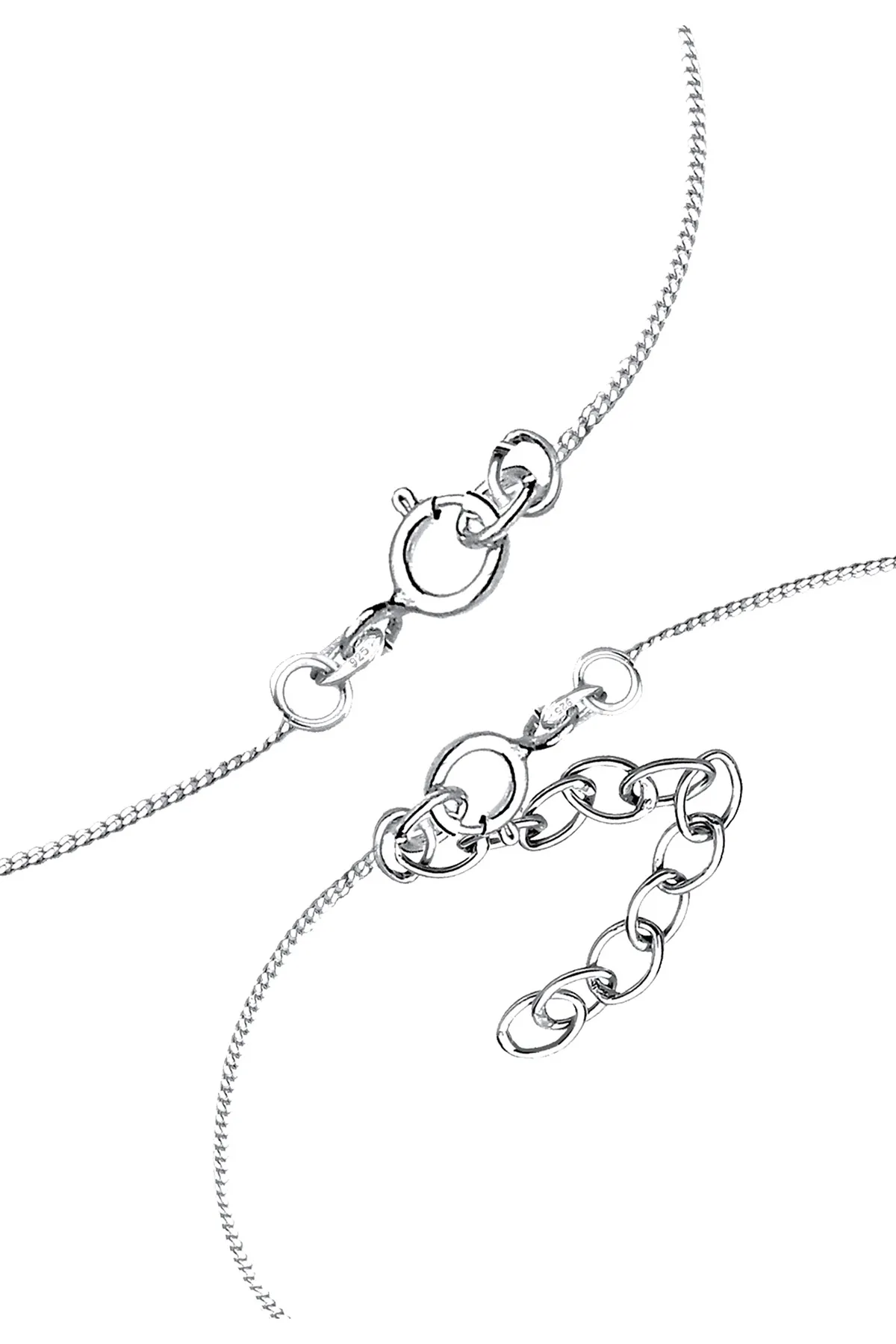 ELLI  Halskette Mutter Kind Set Stern Anhänger Cut Out 925 Silber