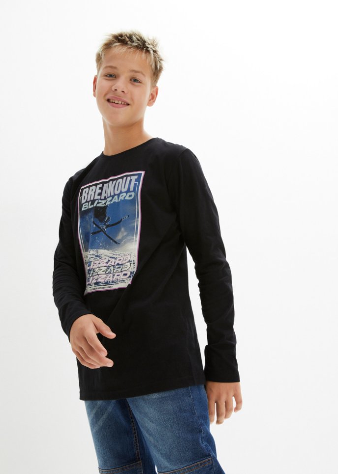 Jungen Langarmshirt