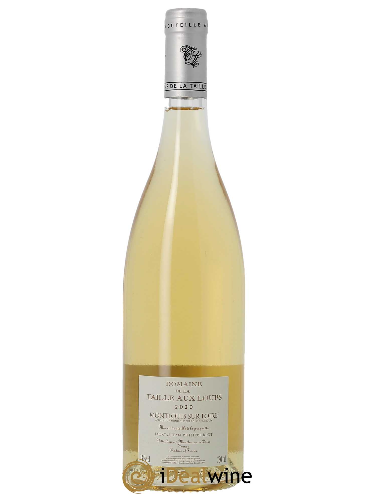 Montlouis-sur-Loire Moelleux La Taille aux Loups - Jacky Blot  2020 - Lot de 1 Bouteille