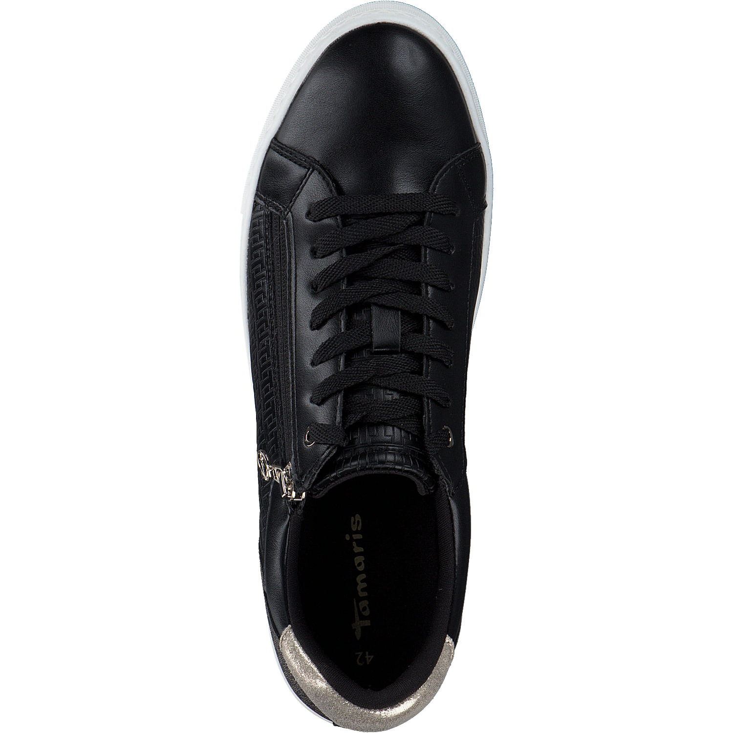 Tamaris 23313, Schnürschuhe, Damen, Schwarz