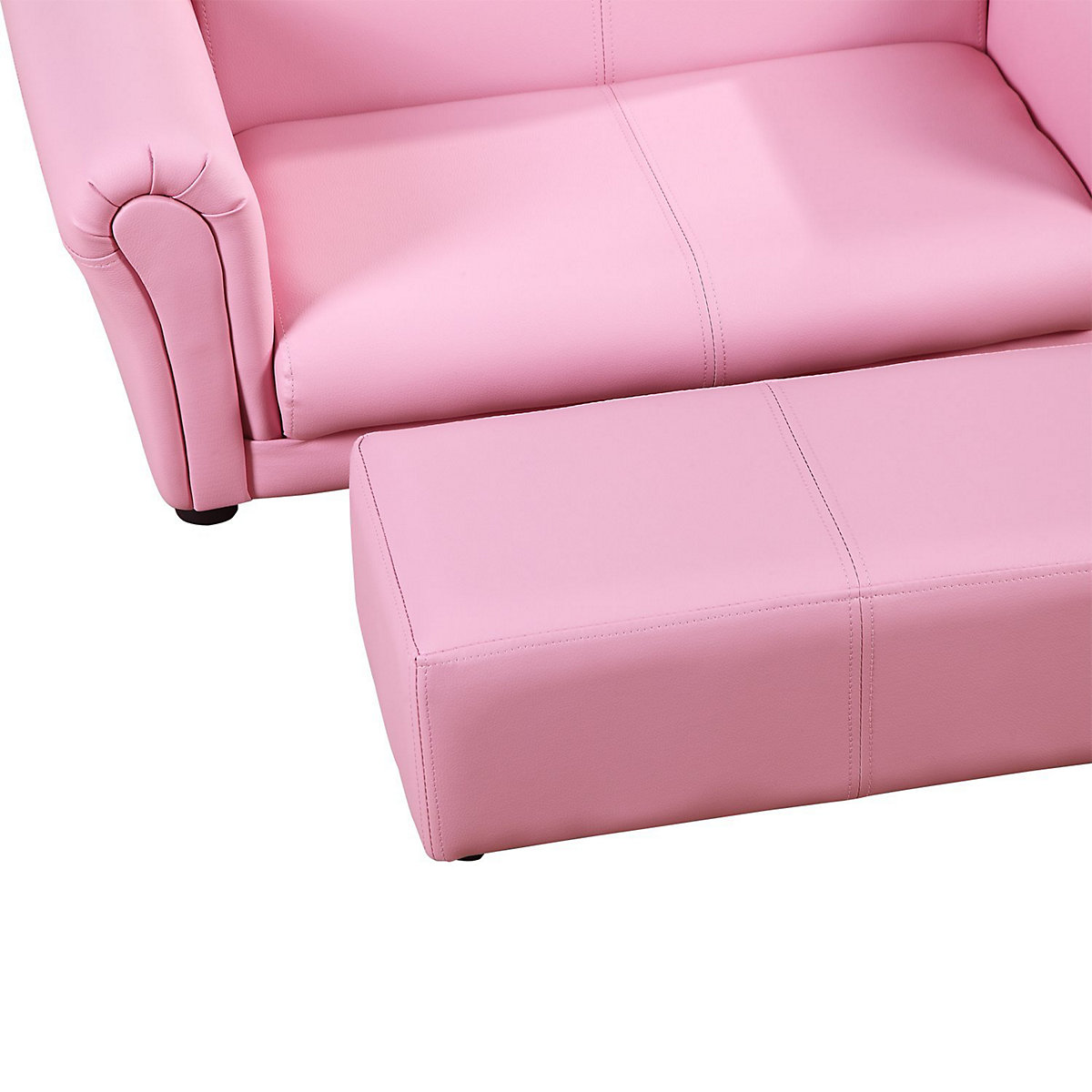 Kindersofa mit Hocker