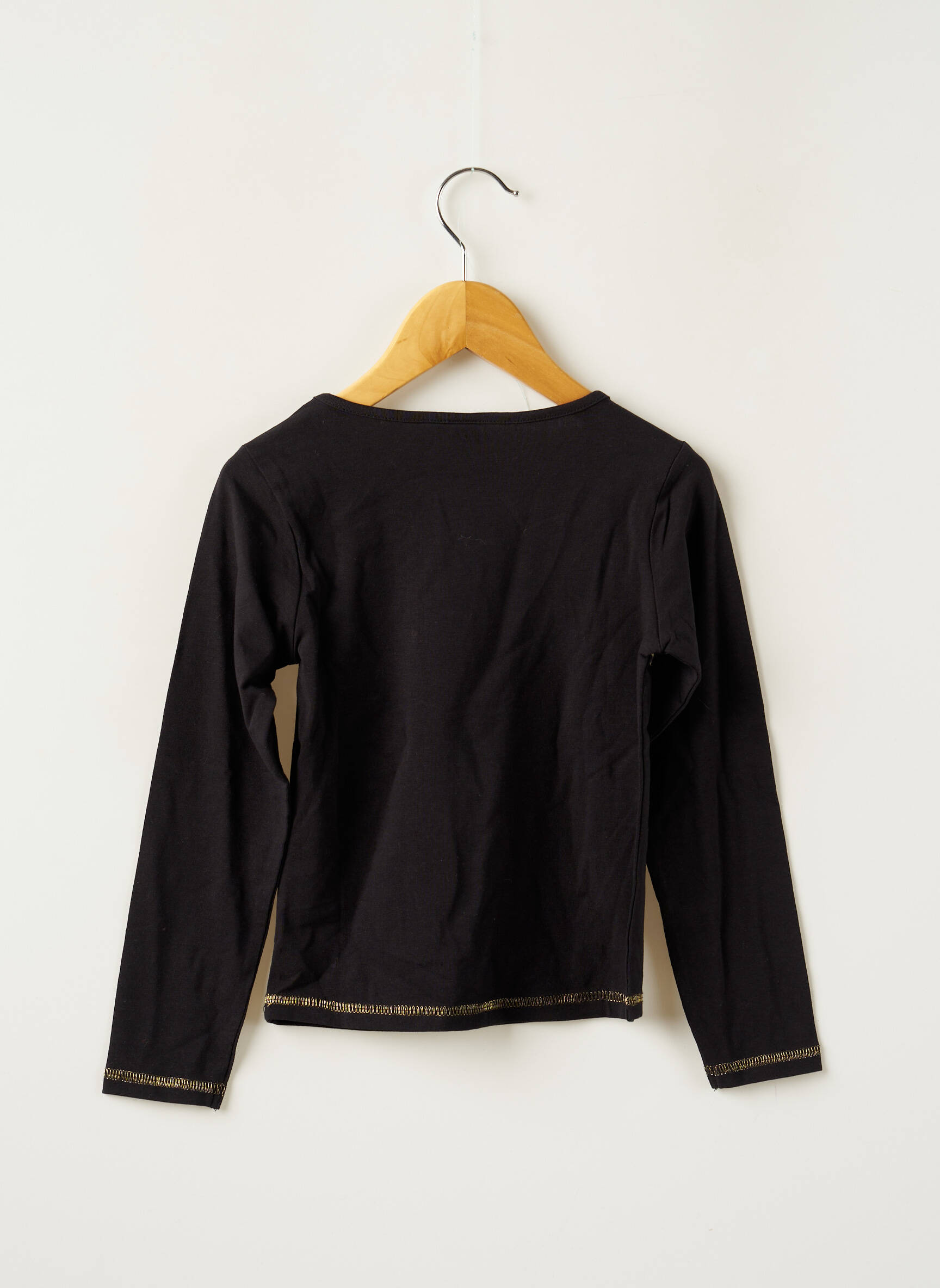 3 Pommes Tshirts Fille couleur noir