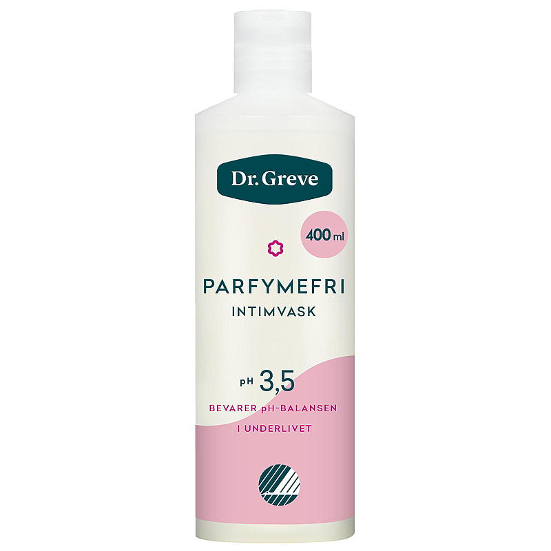 Dr Greve Intimvask 400 ml parfymefri, Dr Greve