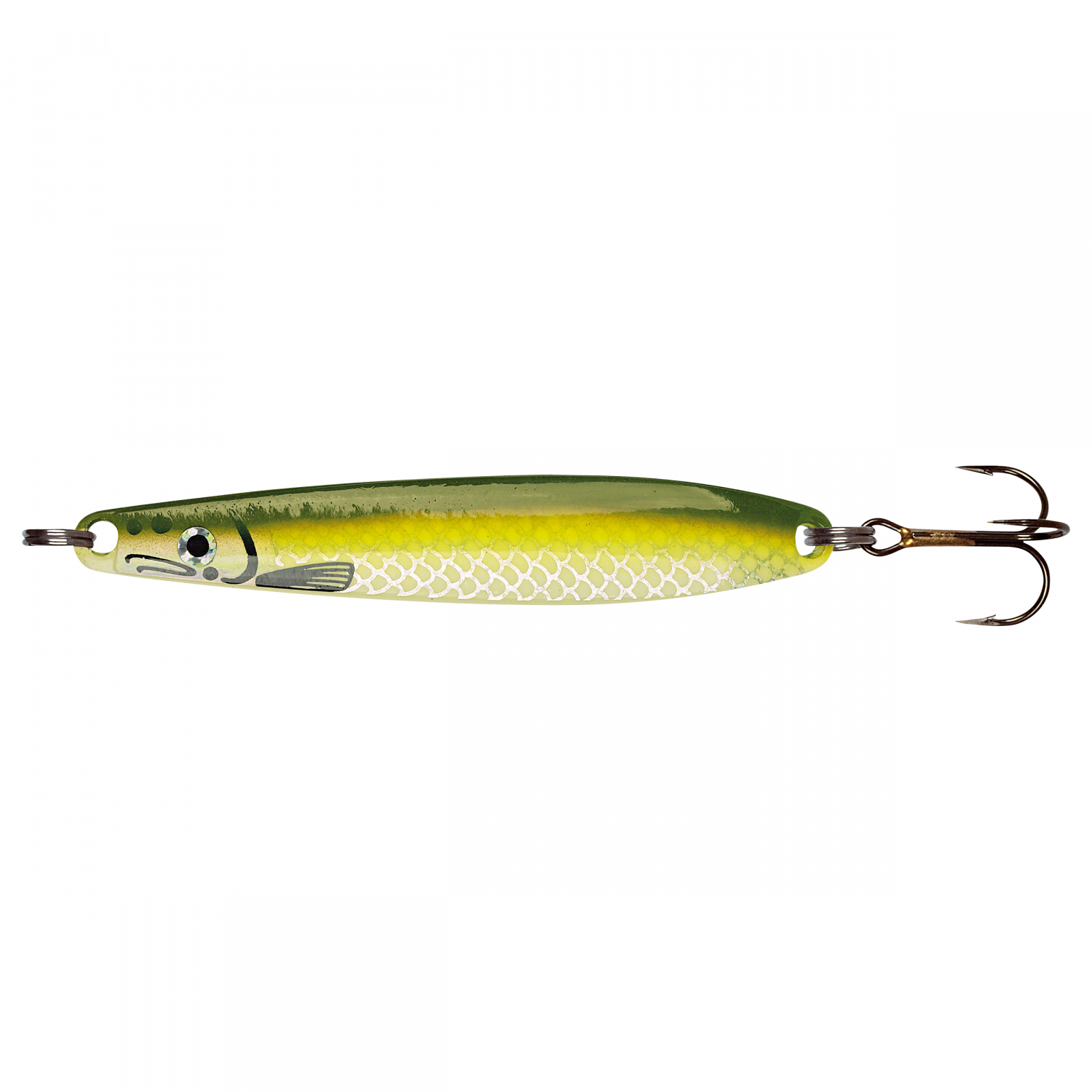 Falkfish Meerforellenblinker Thor (Yellow Olive)