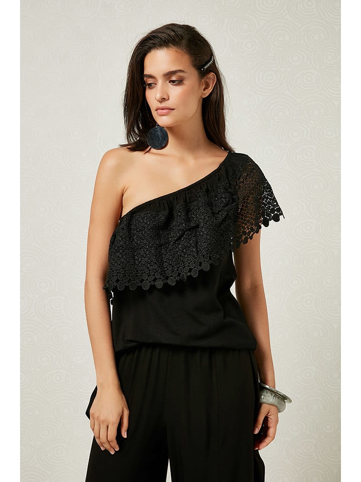 So You Bluse in Schwarz günstig kaufen