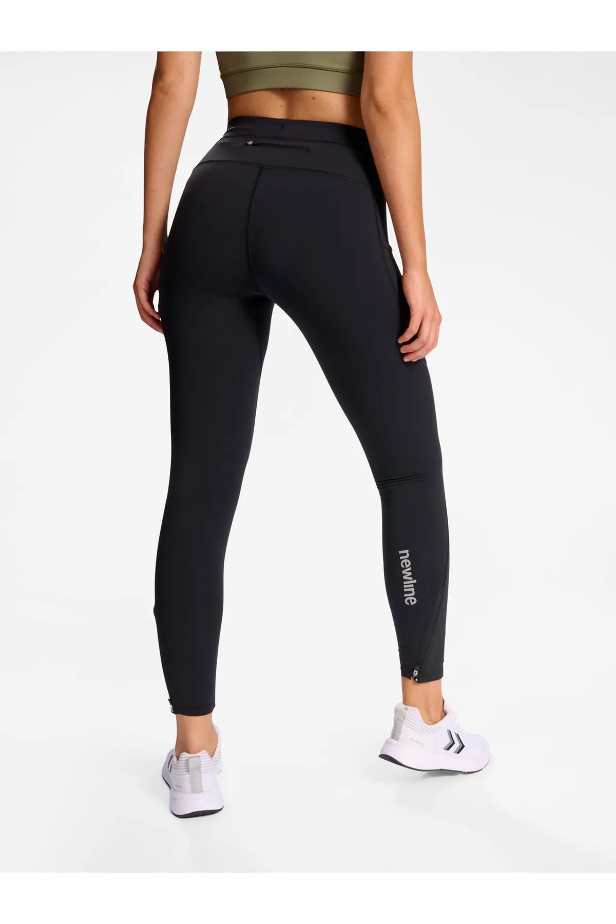 NEWLİNE  Sport-Leggings - Schwarz - Mittlerer Bund