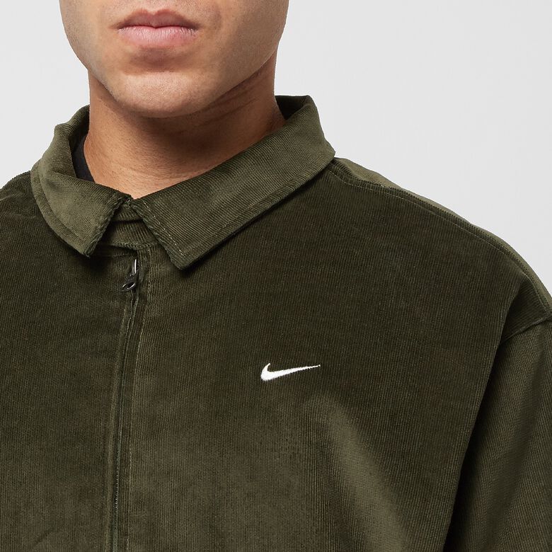NIKE Life Harrington Jacket Cord cargo khaki/white