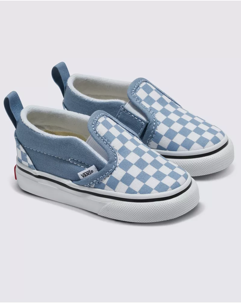 Toddler Classic Slip-On V Checkerboard Shoe