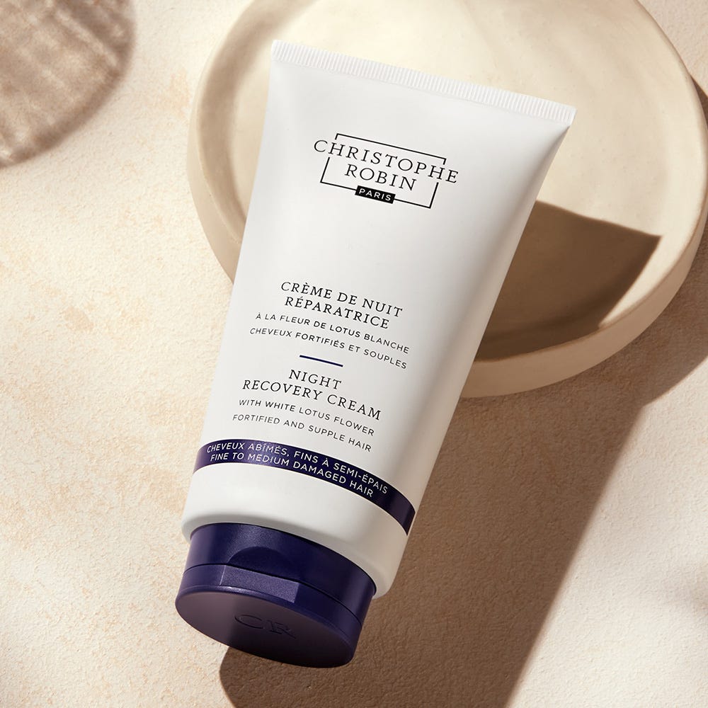 Christophe Robin Night Recovery Cream with White Lotus Flower 150 ml