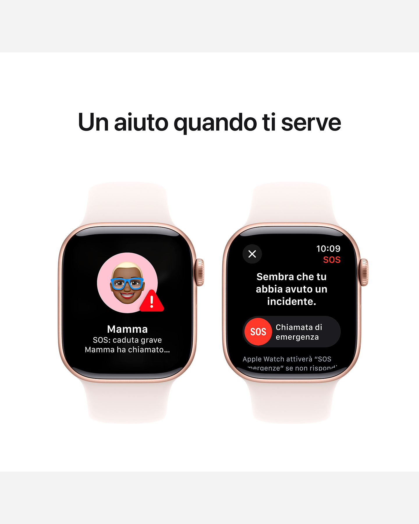 Apple Watch Series 10 GPS 42 mm multifunktionsklocka MWWH3QL/A
