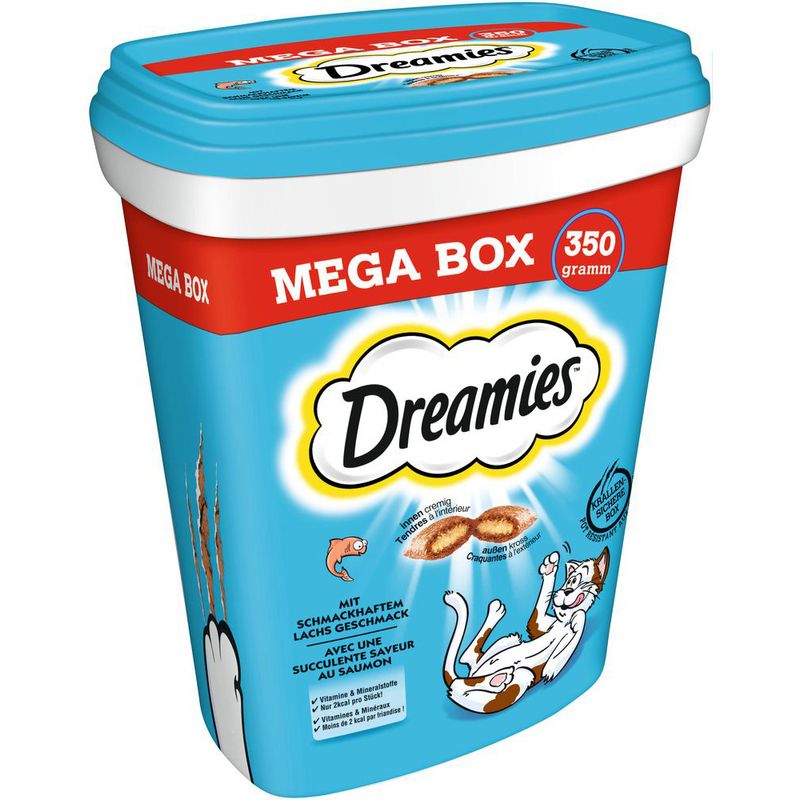 Dreamies Katzensnacks Mega Box zu TOP-Preisen