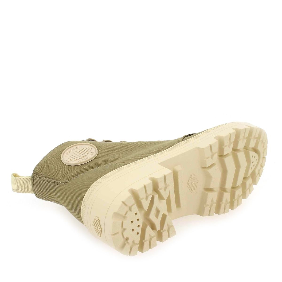 Palladium  PALABASE TWILL - Kaki clair